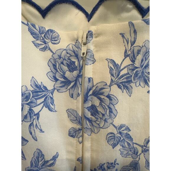 Altar’d state Kaylee blue floral mini dress XS excellent condition dressy - Picture 7 of 8